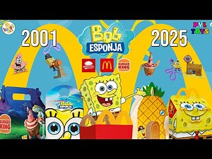 ALL SPONGEBOB TOYS from MCDONALD'S, BURGER KING and MUSTARD (2001-2025)