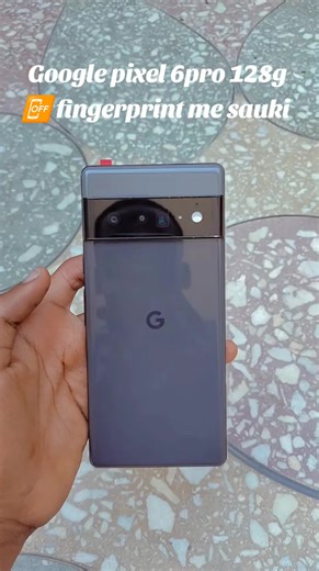 Google Pixel 6 Pro: Zero Scratch & Fingerprint Features