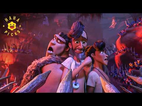 The Men Get Kidnapped by Punch Monkeys | The Croods: A New Age