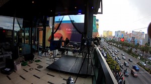 5.7K views · 19 reactions | Check out this cool time lapse of our crew setting up for #VegasNYE at the Hard Rock Cafe' on the Las Vegas Strip! | 8 News Now | Facebook