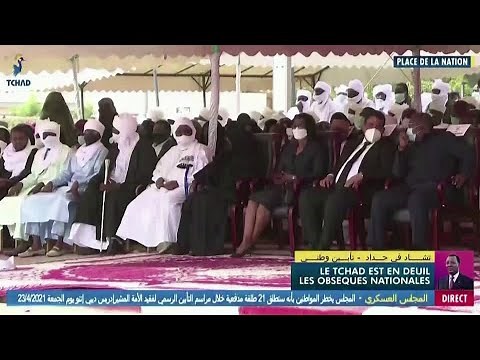 Thousands mourn Chad president, killed in battle