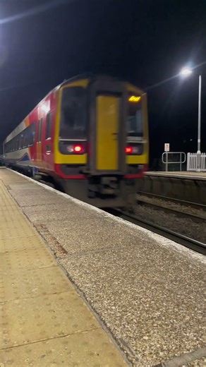 Class 158 gives a heavenly 4 tone at Wymondham #trainspotting #train