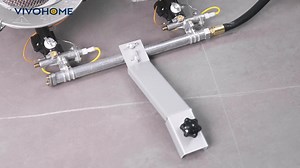 VIVOHOME 30000 BTU Propane Tank Top Portable Patio Heater with Double Head VH1561