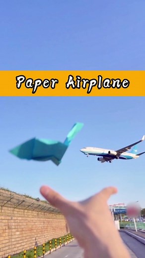 Paper airplane, new folding method！✈️ #foryou #scienceexperiments #scienceathome #learnontiktok #experiment #sciencetiktok #popularscience #tiktok #fyp #funny #tipsandtricks #tips #idea #handmade #DIY