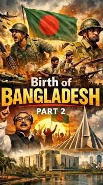 Part 2 | Birth of Bangladesh 🇧🇩| India Bangladesh Conflict #bangladesh #indianpolitician #news
