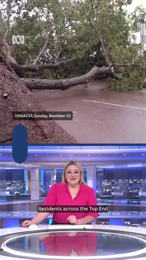 The Bureau of Meteorology says Tropical Cyclone Fina is expected to reach category four strength shortly, and while still in Northern Territory waters. Video by Melissa Mackay. Social version by David Douglas Stuart for the ABC News Social Media Team. Choose your news on the ABC NEWS app and stay in the know: https://ab.co/abcnewsapp #ABCNews #ABCNewsChannel #Weather | ABC News