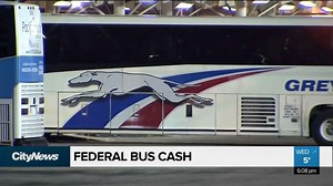 Federal bus cash announced as Greyhound ends western service