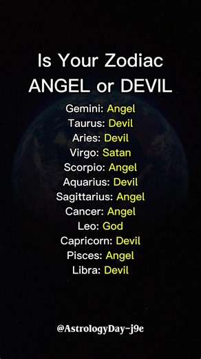 Zodiac Ranking: ANGEL or DEVIL? #zodiac #zodiacsigns #astrology #horoscope #tarot
