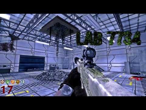 LAB 7734 REVISED FULL GAMEPLAY || WORLD AT WAR ZOMBIES CUSTOM MAP