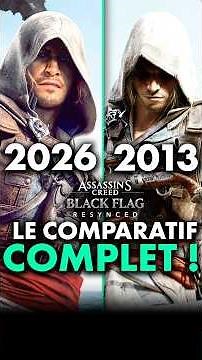 Black Flag VS Black Flag Resynced: The COMPLETE COMPARISON of the game and it's amazing 🔥