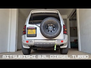 MITSUBISHI PAJERO 3.2L 4M41 TURBO BACK PERFORMANCE EXHAUST | WICKEDEP RACING