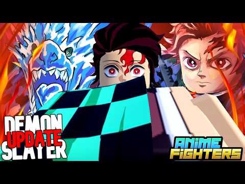 KIMETSU no YAIBA CHEGOU COM TUDO na NOVA UPDATE do ANIME FIGHTERS!!!