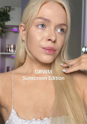 full face of sunscreen?! ☀️💗✨ let’s try this again… #makeuproutine #grwm #makeupchallenge @Tage @Naked Sundays @Makeup Revolution @Supergoop @THESAEM_official @missha.official @SOME BY MI US