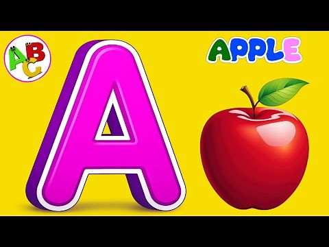 A is for Apple 🍎 | ABC Phonics Song for Kids | Learn Alphabet with Fun Nursery Rhyme | ABC SONG'S