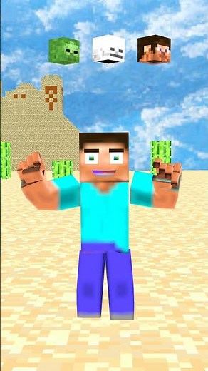 Zombies Power 💪 | Minecraft Animation - Variation #minecraft #zombie #animation