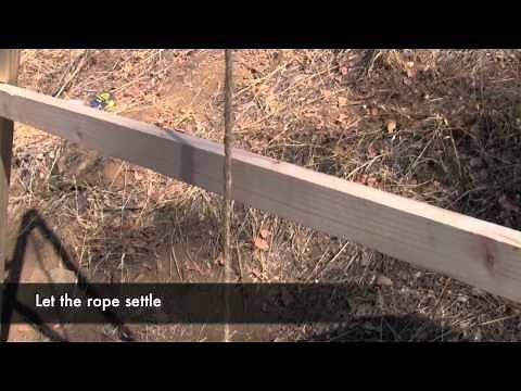 How to build and use an A-frame level