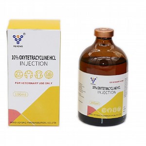 [Hot Item] Veterinary Medicines 10% Oxytetracycline Injection Metritis, Mastitis, Pyodermia, Anthnix for Cattle Sheep