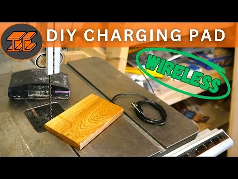 Make A DIY Wood Wireless Phone Charging Pad