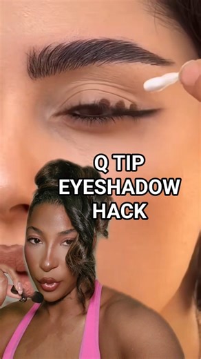 Q TIP EYESHADOW HACK ✨️