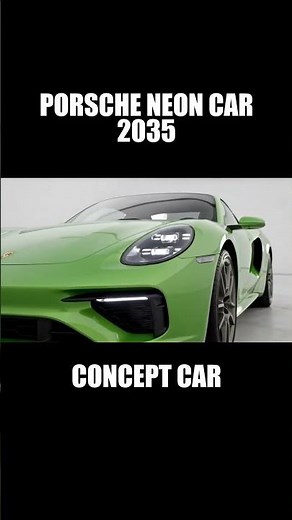 2035 Porsche Concept: Prepare for the ULTIMATE Driving Experience