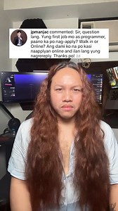 Di ako nag-apply sa first job ko as programmer 😁 #jobopportunity #referrals #coding #programming #programmer #softwaredeveloper #SoftwareEngineer #fullstackdeveloper #webdeveloper #fbreelsfypシ゚ #fbreels2025ツ #fbreelsviral #fbreelsvideoシ #reelsfb #reelsinstagram #reelsvideoシ #reelsviralシ #fypシ゚ #fypviralシ #fypviral #fypageシ #foryouシ #foryoupageシ | Frace Marteja