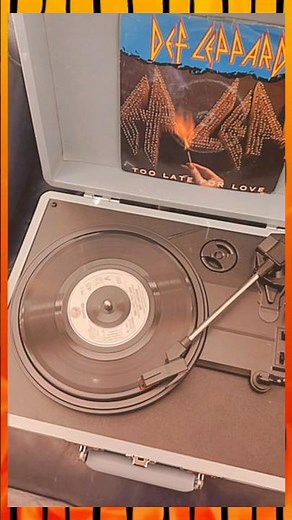 Def Leppard | Too Late For Love (Vinyl) | Unofficial Video