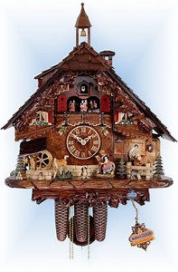 Horse Farm 18'' Cuckoo Clock