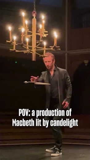 Macbeth by candlelight