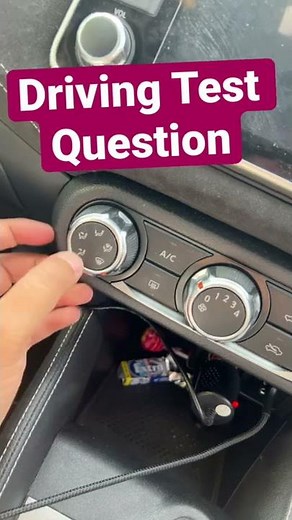 Driving Test Show me Tell me Questions