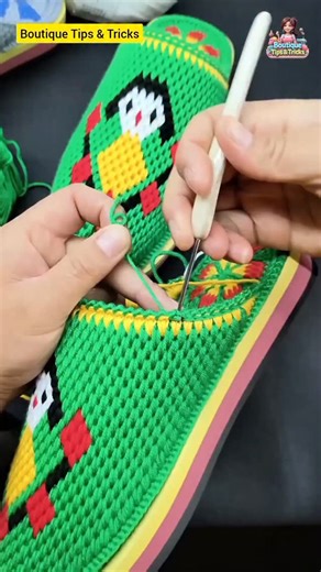 Boutique Tips & Tricks | Woolen Slippers Making Process In Easy #ussewtips #tailor #diysewing #crochet | Instagram