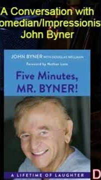 JOHN BYNER COMEDIAN IMPRESSIONIST INTERVIEW #shorts