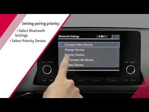 How to Bluetooth Pair Your Smartphone (7” Colour Touchscreen Models)