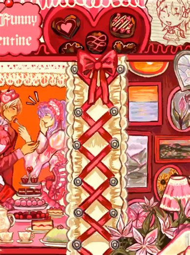 Valentine's art.. yes I posted this drawing four times today, algorithm these days is treating me like shit : #valentinesday (๑°ㅁ°๑)‼ NOTE: Reposting without proper credits/permission is PROHIBITED I only post on Tiktok, Twitter (X) and Pinterest •loving.seaangel (Here on tiktok) •LovingSeaAngel333 (Pinterest) •Spoonspoon (Twitter/X) •el31451 (Discord) // #foryoupage #originalcharacter #spoonspoon #illustration //