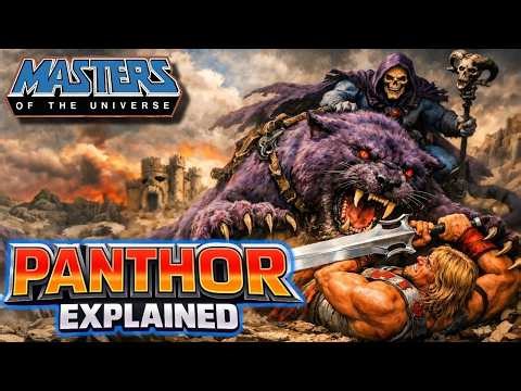 Skeletor’s Ferocious Giant Panther Origins — How Did Skeletor Get Him? What's The Cat's Backstory!