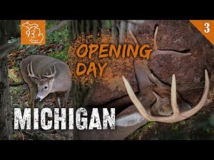 Opening Day Buck Down! Michigan Deer Hunting 2025 | 93 days
