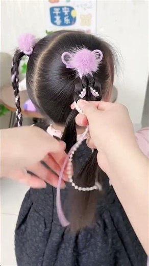 Simple and sweet braid simple and beautiful hairstyle daily braiding