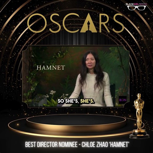 Oscars 2026: Best Director Nominee Chloe Zhao - ‘Hamnet’ #oscars2026