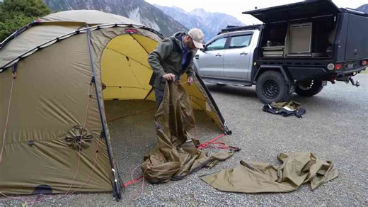 Building a Basecamp: Fortifying the $3,500 Polar Tent at Mount Cook