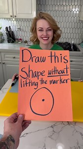 10M views · 29K reactions | Dram this shape challenge This original video was produced by Rick Lax Productions and Jennie Carroll | Hack 'n' Giggle | Facebook