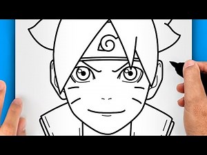 COMMENT DESSINER BORUTO FACILEMENT | DESSIN DE BORUTO FACILE