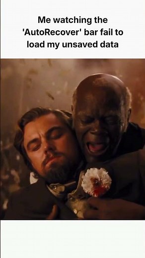 Excel Crashed? 😭 When AutoRecover Fails You... #ExcelTips #OfficeHumor