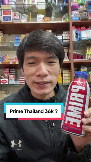 Prime Hydration in Thailand: 36K Energy Drink Review