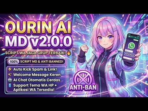 🍁SC MD BOT WA TERBARU 2026 NO ENC 100% JAGA GRUP- BRAT-STIKER-HD FULL FITUR WORKK 100% FAST RESPON