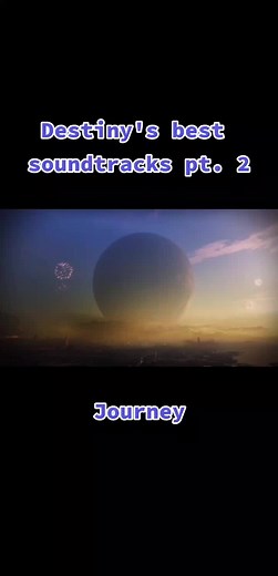 Destiny 2's soundtrack journey is so good. #vibes #fyp #destiny2 #music
