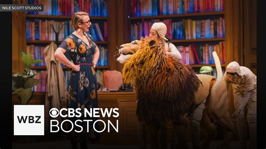 Library Lion brought to life on Boston stage with Jim Henson Company puppet