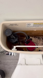 Hissing noise from toilet after flush