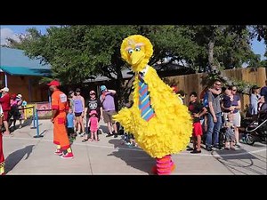 Sesame Street Party Parade 2018 SeaWorld San Antonio