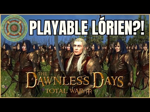 Playable Lórien Campaign?! The Rise of Golden Wood | The Dawnless Days Submod