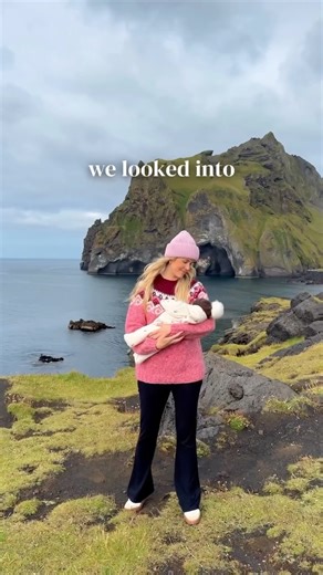 Asa Steinars on Instagram: "We finally named our baby… and yes, it’s one of those Icelandic names 😅 Meet Jökull 💙 Strong, calm, and cool as ice ❄️"