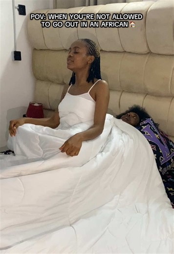 She won't even let me pray in peace ☮️ 😭#africanparents #pov #relatablecontent #nigerianskit #africaninuk